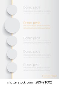 Template design for business background and web site. - Vector Design Concept