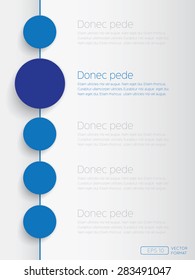 Template design for business background and web site. - Vector Design Concept