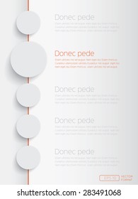 Template design for business background and web site. - Vector Design Concept