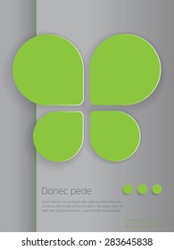 Template design for business background and web site - Vector Design Concept