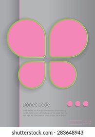 Template design for business background and web site - Vector Design Concept