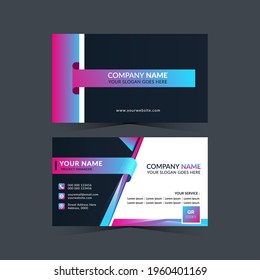 Template design business card design