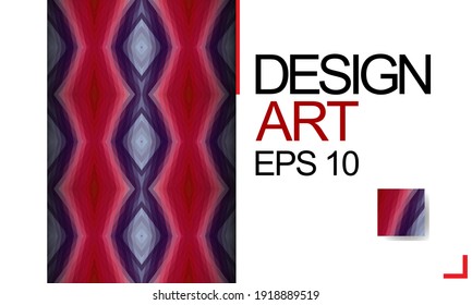 Template for design, business card, invitation. Suitable for social media posts, mobile apps, cards, invitations, banners design and web. Colorful mosaic covers design. Minimal geometric pattern.