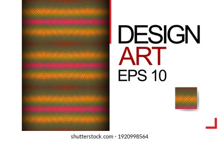 Template for design, business card, invitation. Suitable for social media posts, mobile apps, cards, invitations, banners design and web. Colorful mosaic covers design. Minimal geometric pattern.