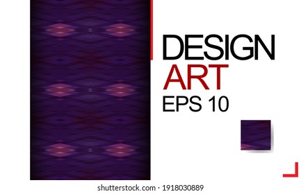 Template for design, business card, invitations. Suitable for social media posts, mobile apps, postcards, banner designs, and the web. Colorful mosaic covers design. Minimal geometric pattern.