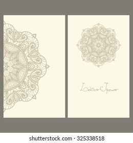 Template design cards 