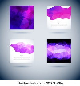 template design conceptual vector fashionable scene with triangle item pattern for design template design line gathering conceptual background scene heap numeric fashionable site business luxurious li