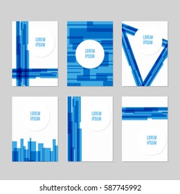Template for design corporate identity branding company. Applicable for business cards, brochures, placards, banners, posters, flyers, covers