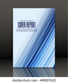 Template design for cover. Banner in A4 size. Abstract background. Vector, illustration.