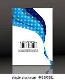 Template design for cover. Banner in A4 size. Abstract background. Vector, illustration.
