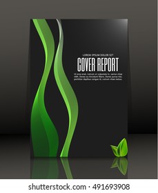 Template design for cover. Banner in A4 size. Abstract background. Vector, illustration.