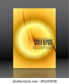 Template design for cover. Banner in A4 size. Abstract background. Vector, illustration.