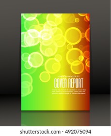 Template design for cover. Banner in A4 size. Abstract background. Vector, illustration.