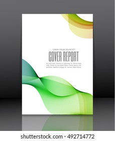 Template design for cover. Banner in A4 size. Abstract background. Vector, illustration.