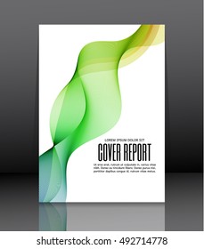 Template design for cover. Banner in A4 size. Abstract background. Vector, illustration.