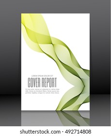 Template design for cover. Banner in A4 size. Abstract background. Vector, illustration.