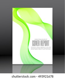 Template design for cover. Banner in A4 size. Abstract background. Vector, illustration.