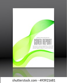Template design for cover. Banner in A4 size. Abstract background. Vector, illustration.