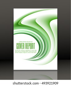 Template design for cover. Banner in A4 size. Abstract background. Vector, illustration.