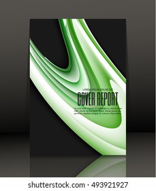 Template design for cover. Banner in A4 size. Abstract background. Vector, illustration.