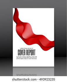 Template design for cover. Banner in A4 size. Abstract background. Vector, illustration.