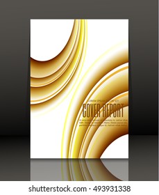 Template design for cover. Banner in A4 size. Abstract background. Vector, illustration.