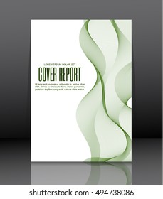 Template design for cover. Banner in A4 size. Abstract background. Vector, illustration.