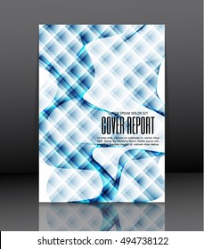 Template design for cover. Banner in A4 size. Abstract background. Vector, illustration.