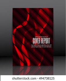 Template design for cover. Banner in A4 size. Abstract background. Vector, illustration.