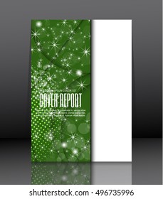 Template design for cover. Banner in A4 size. Abstract background. Vector, illustration.