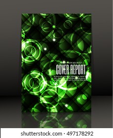 Template design for cover. Banner in A4 size. Abstract background. Vector, illustration.