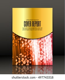 Template design for cover. Banner in A4 size. Abstract background. Vector, illustration.