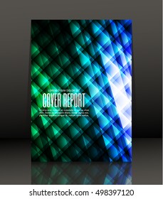 Template design for cover. Banner in A4 size. Abstract background. Vector, illustration.
