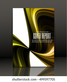 Template design for cover. Banner in A4 size. Abstract background. Vector, illustration.