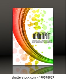 Template design for cover. Banner in A4 size. Abstract background. Vector, illustration.