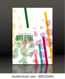 Template design for cover. Banner in A4 size. Abstract background. Vector, illustration.
