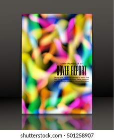 Template design for cover. Banner in A4 size. Abstract background. Vector, illustration.