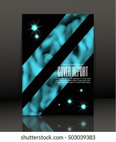 Template design for cover. Banner in A4 size. Abstract background. Vector, illustration.