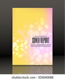 Template design for cover. Banner in A4 size. Abstract background. Vector, illustration.