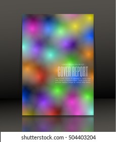 Template design for cover. Banner in A4 size. Abstract background. Vector, illustration.