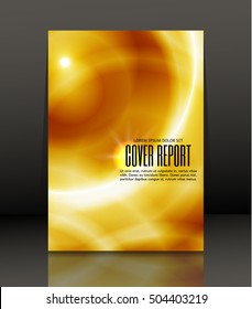 Template design for cover. Banner in A4 size. Abstract background. Vector, illustration.
