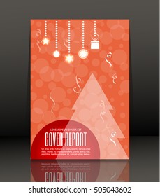 Template design for cover. Banner in A4 size. Abstract background. Vector, illustration.