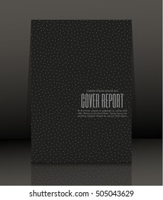 Template design for cover. Banner in A4 size. Abstract background. Vector, illustration.