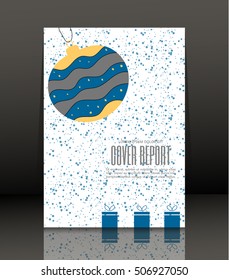 Template design for cover. Banner in A4 size. Abstract background. Vector, illustration.