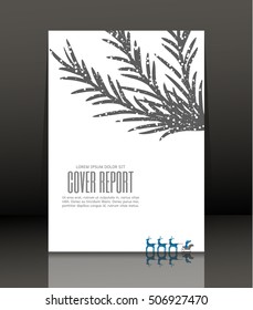 Template design for cover. Banner in A4 size. Abstract background. Vector, illustration.