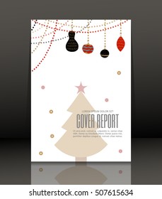 Template design for cover. Banner in A4 size. Abstract background. Vector, illustration.