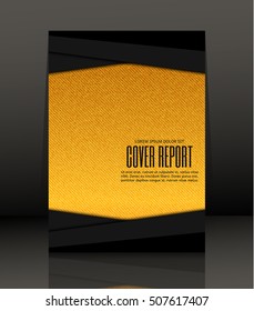 Template design for cover. Banner in A4 size. Abstract background. Vector, illustration.