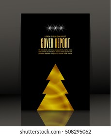 Template design for cover. Banner in A4 size. Abstract background. Vector, illustration.