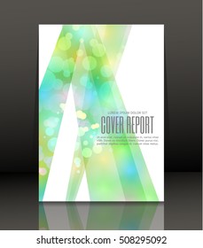 Template design for cover. Banner in A4 size. Abstract background. Vector, illustration.