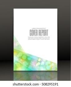 Template design for cover. Banner in A4 size. Abstract background. Vector, illustration.